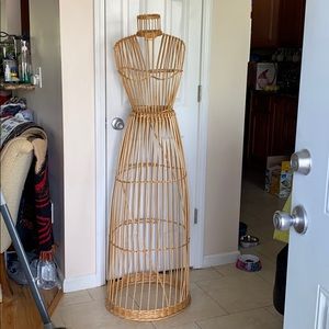 French Rattan Mannequin